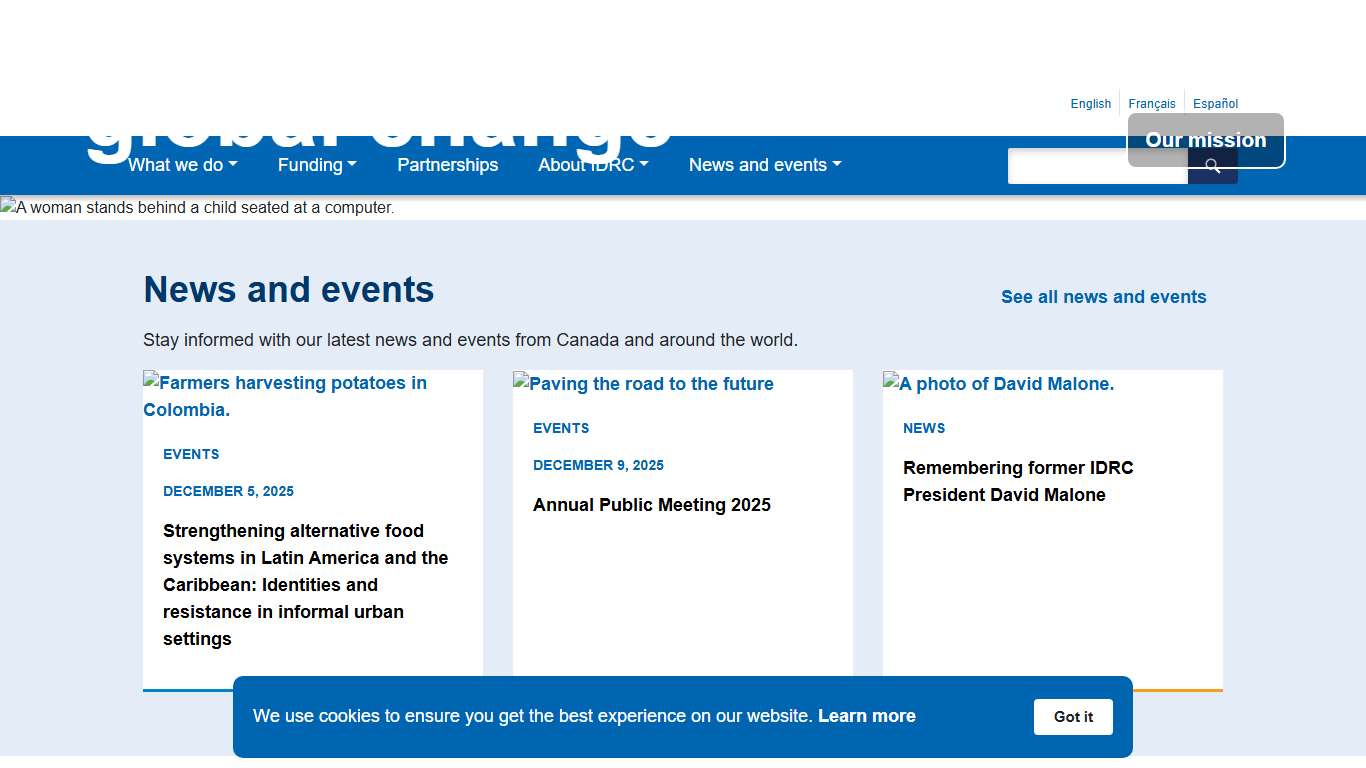 IDRC - International Development Research Centre